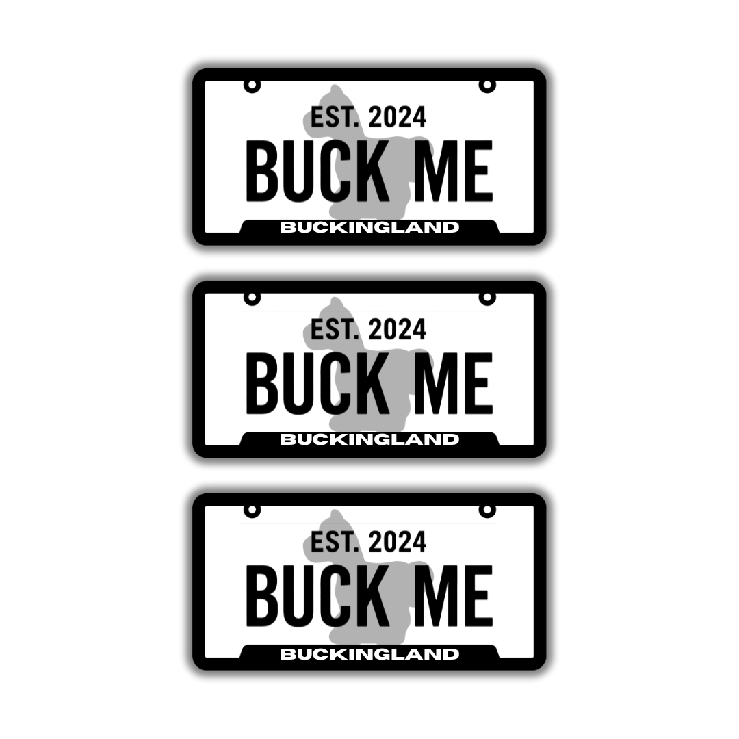 BUCK ME Bumper Sticker