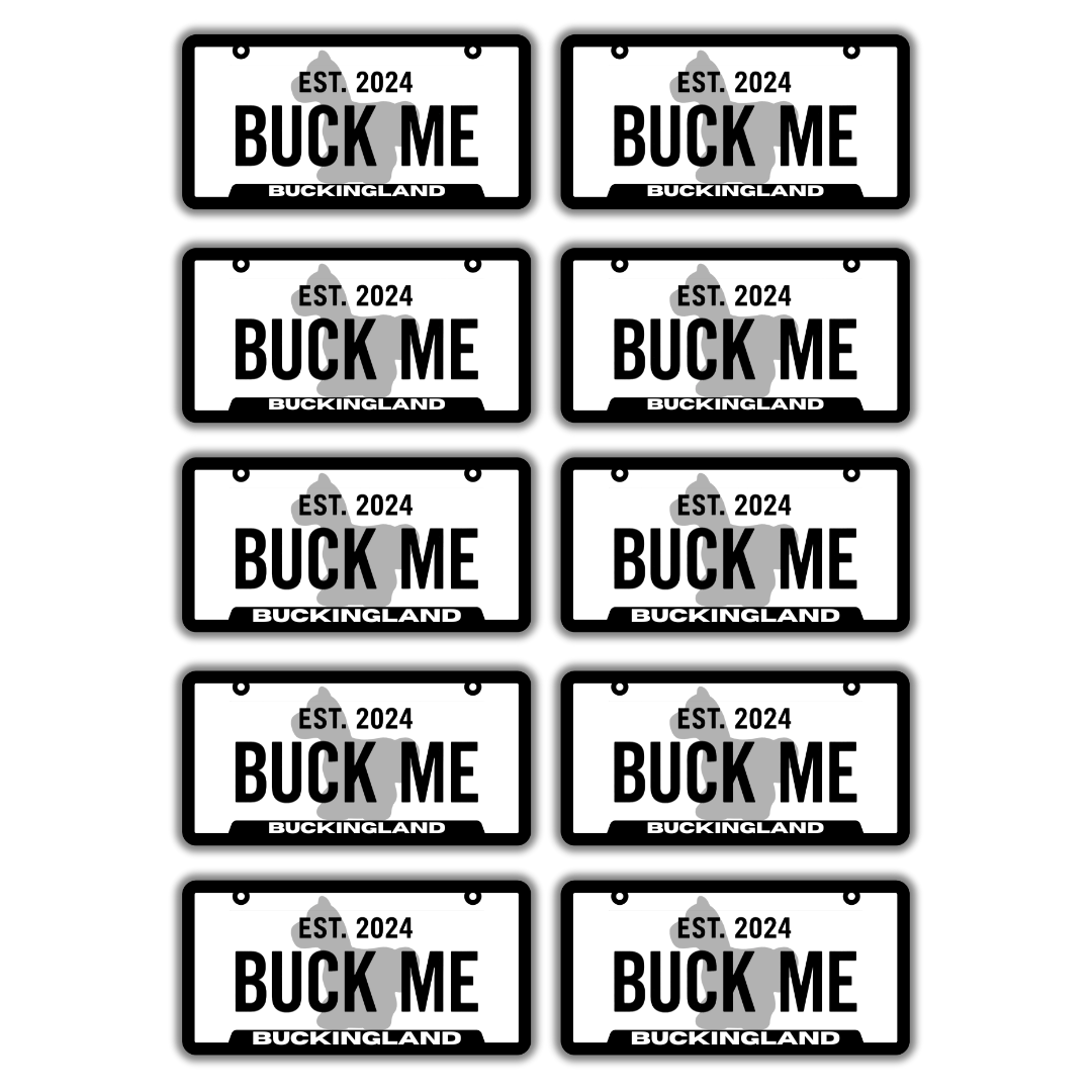 BUCK ME Bumper Sticker